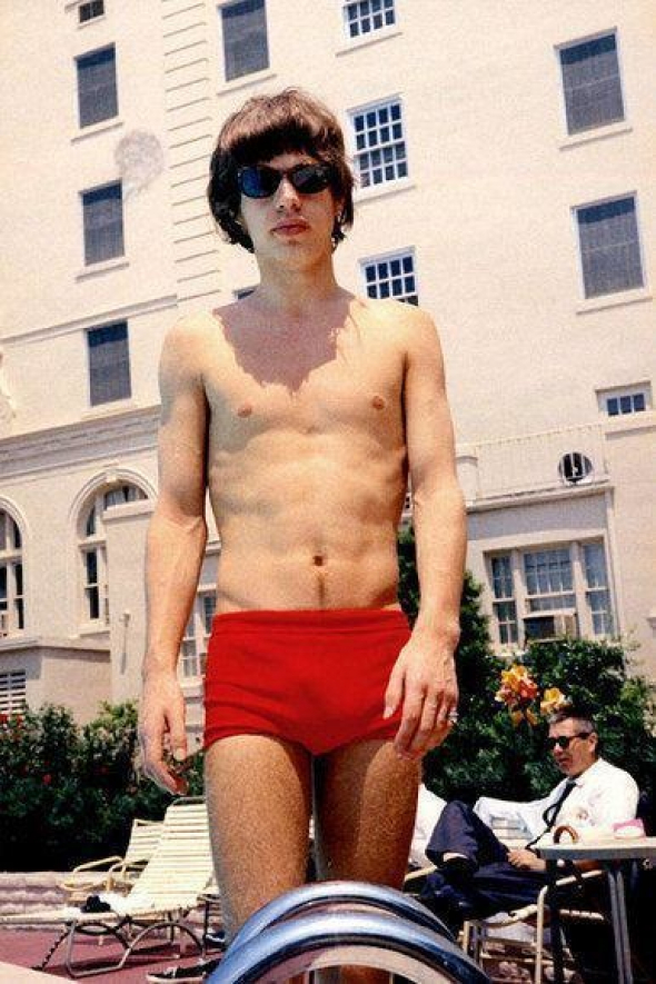 Mick Jagger na Floridě v roce 1964