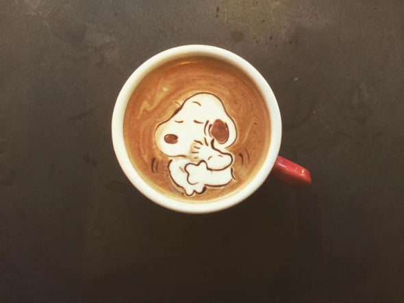 Kdo by nechtěl kávu se Snoopym?