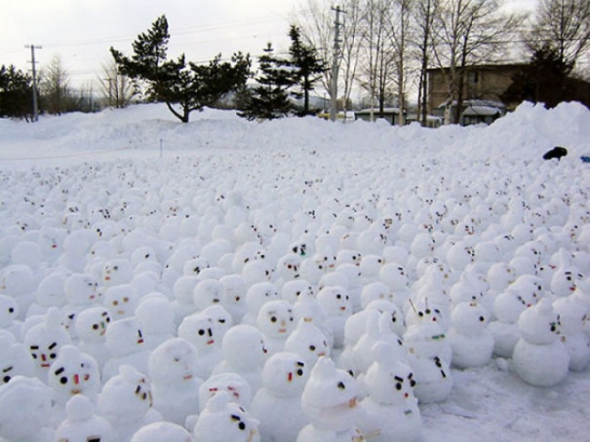 Invaze sněhuláků?
