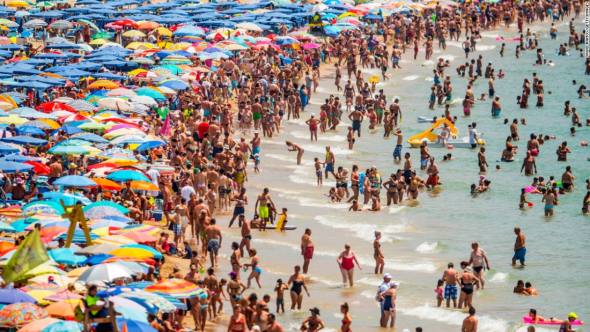 5. Španělsko - 52 milionů turistů ročně