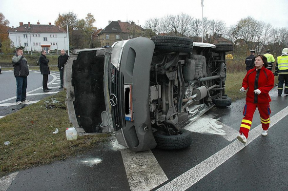 8. Teplice – 396 nehod na 10 000 vozidel