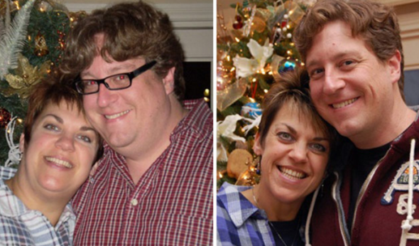 Josh a Terri, kteří zhubli díky postupné úpravě jídelníčku a joggingu