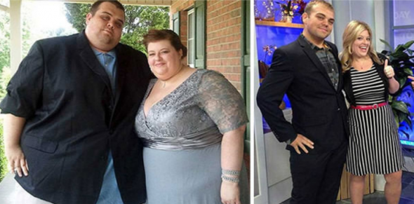 Justin a Laura, kteří se rozhodli pro drastickou proměnu poté, co Justin dosáhl váhy 268 kg a Laura 177 kg!