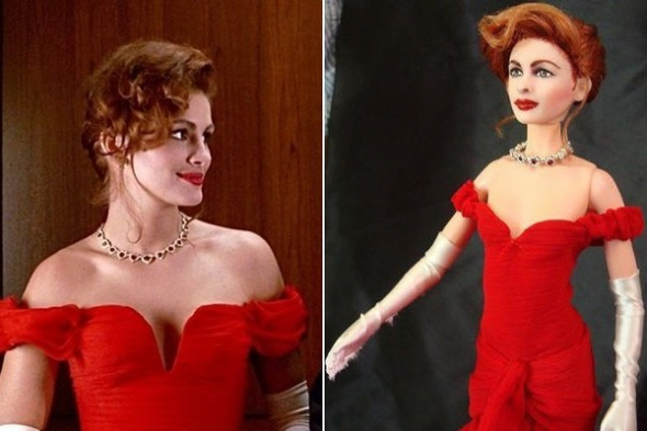 Julia Roberts alias Vivian Ward (z Pretty Woman)