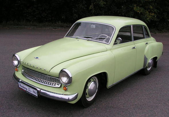 3. Wartburg – 13 076 vozů