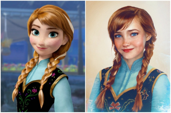 Anna z Frozen