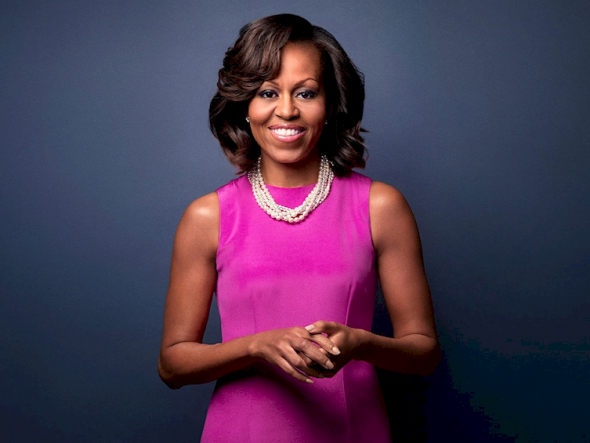 Michelle Obama, současná první dáma Spojených států amerických
