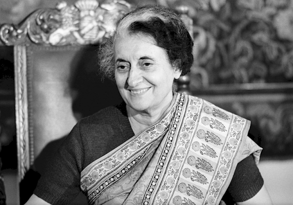 Indira Gándhí, indická politička